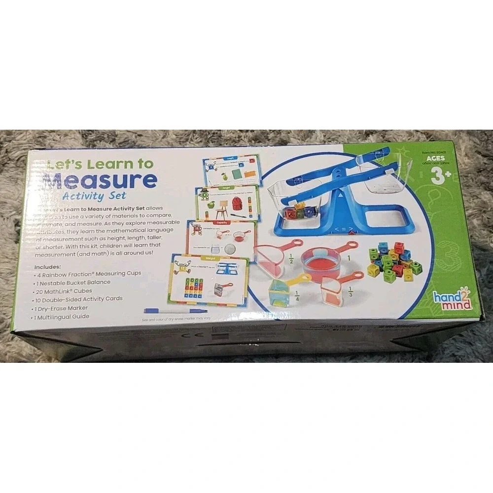 Let's Learn to Measure Activity Set - Hand2Mind School‎ Educational Kids